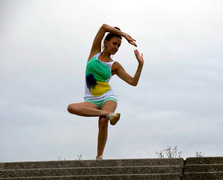 Claudia in Yoga Pose